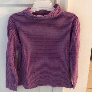 Girl’s stripped turtleneck